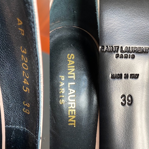 NWT Saint Laurent Patent Leather Pumps Heels 5" - Picture 8 of 8